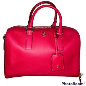 🆕 TORY BURCH CROSS/ HAND HOT RED BAG  BRAND NEW !!!